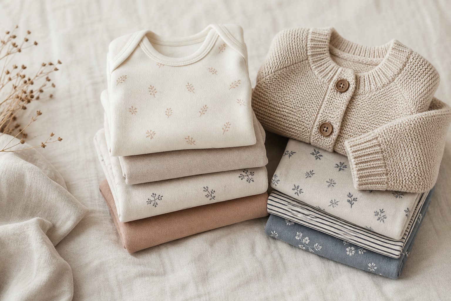 Soft baby bodysuits and childrenswear knits for private label baby and childrenswear collections